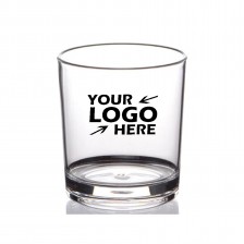 9oz Plastic Rock Glass